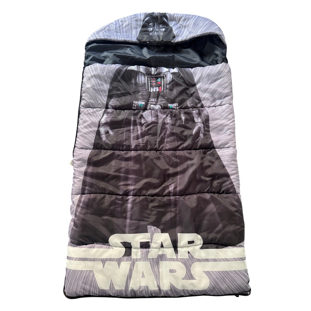 Star Wars Darth Vader Reversible Youth Sleeping Bag Slumber Bag 48x29 * READ